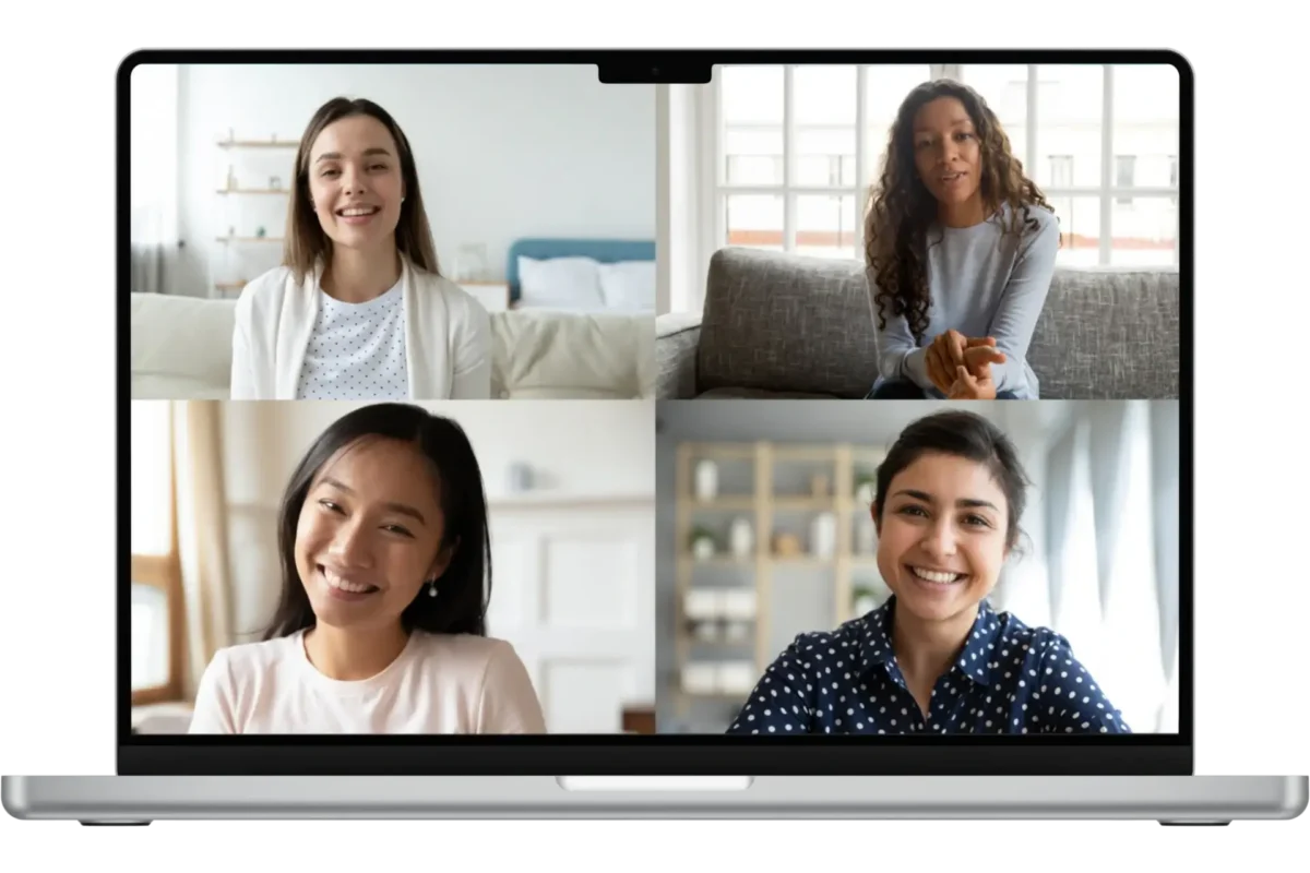 Women’s online Spanish group class with native teacher on Zoom